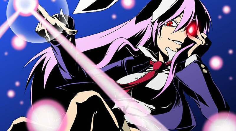 anime character with glowing eyes