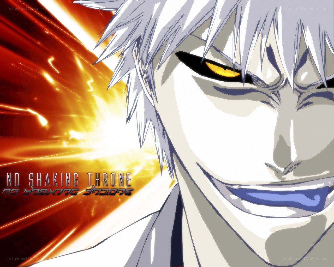 Anime character with glowing eyes