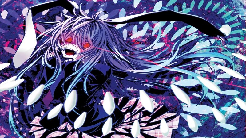 anime character with glowing eyes