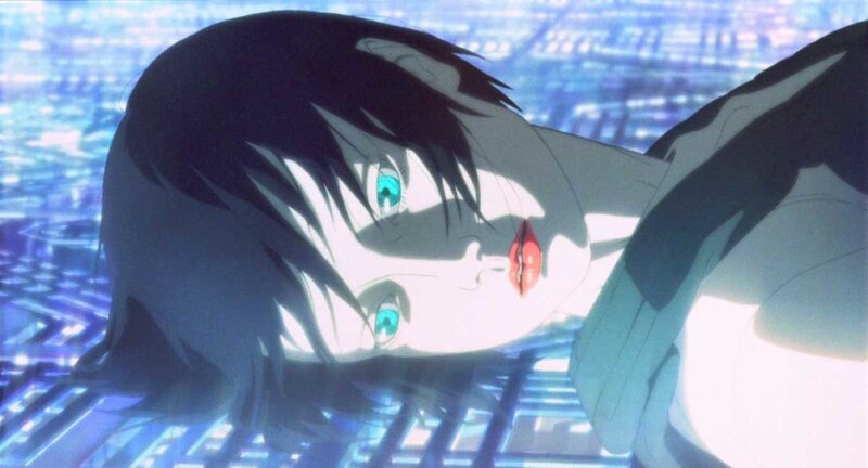anime character with glowing eyes