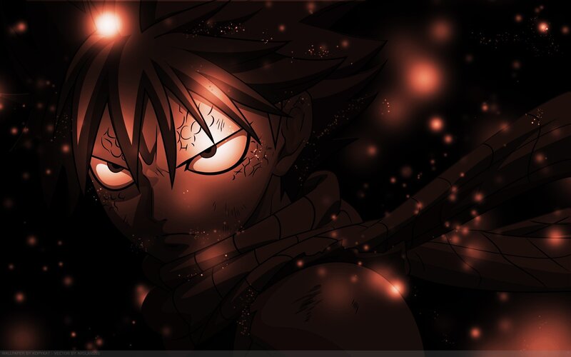 Anime Character with Glowing Eyes — Black, Dramatic, Night, Glowing Eyes