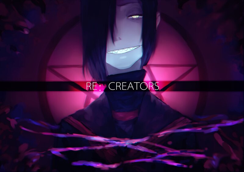 Anime Character with Glowing Eyes — Purple, Dramatic, Night, Digital Art, Glowing Eyes