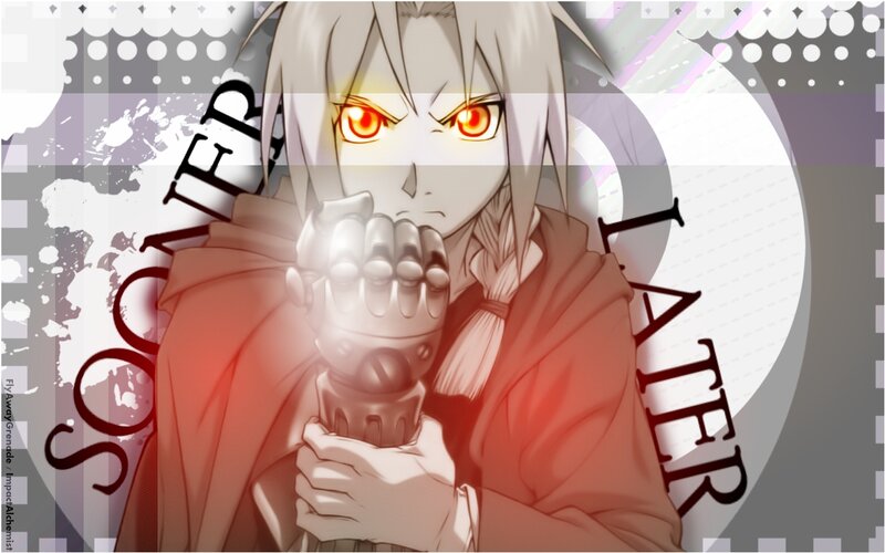 Anime Character with Glowing Eyes — White