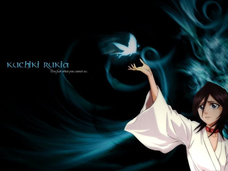 Anime Character with Glowing Hand — Black, Dramatic