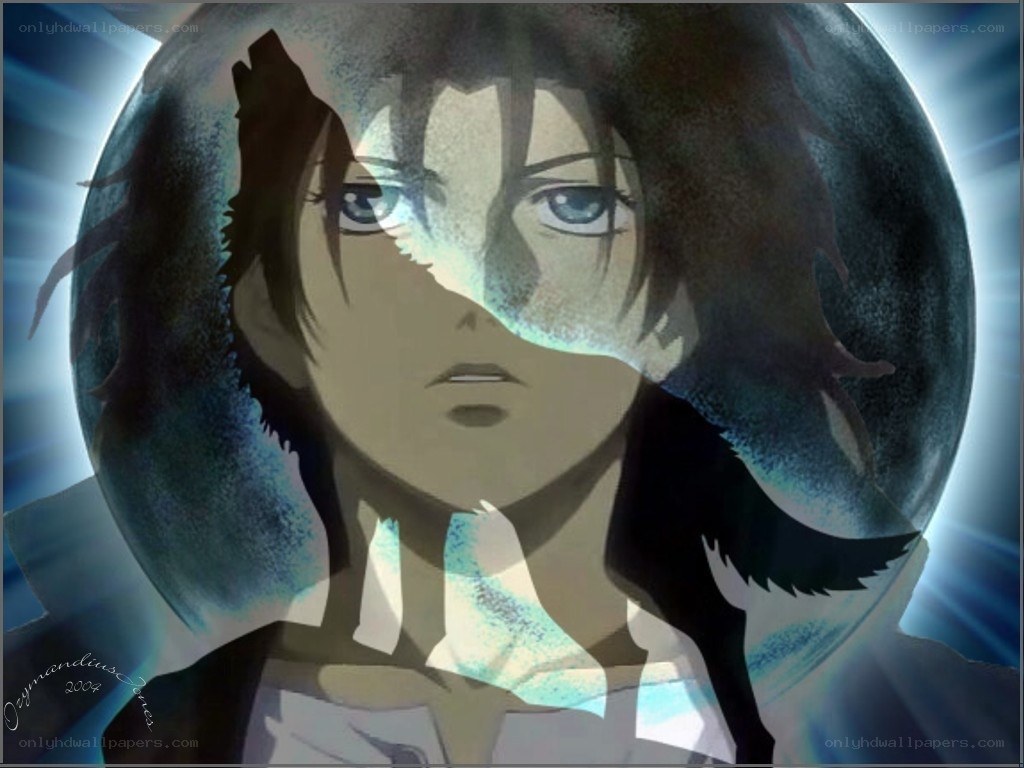 anime character with glowing orb