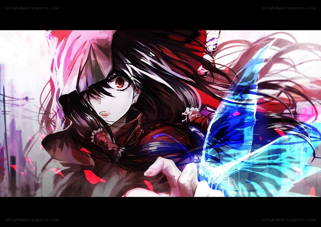 anime character with glowing sword