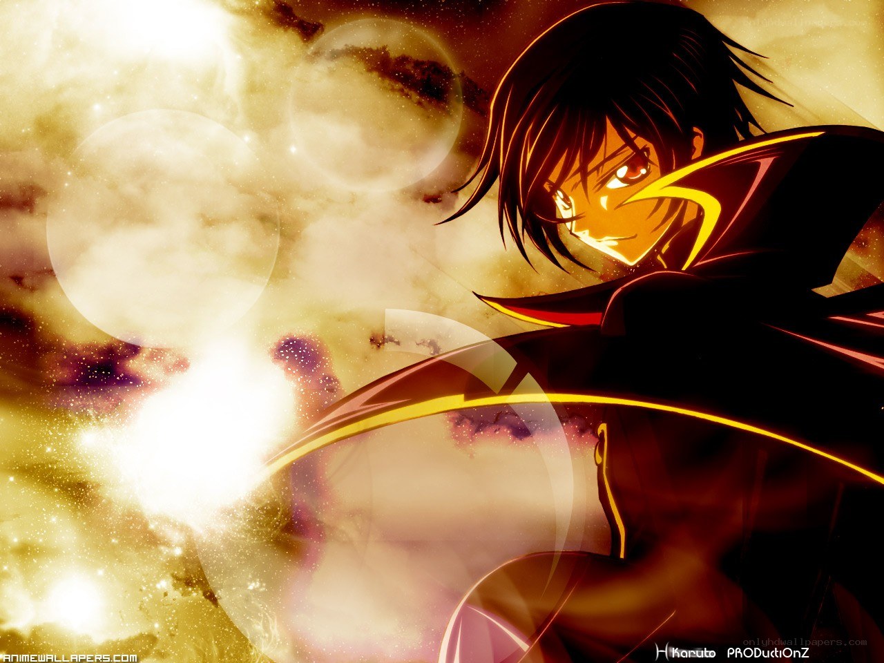 anime character with glowing sword