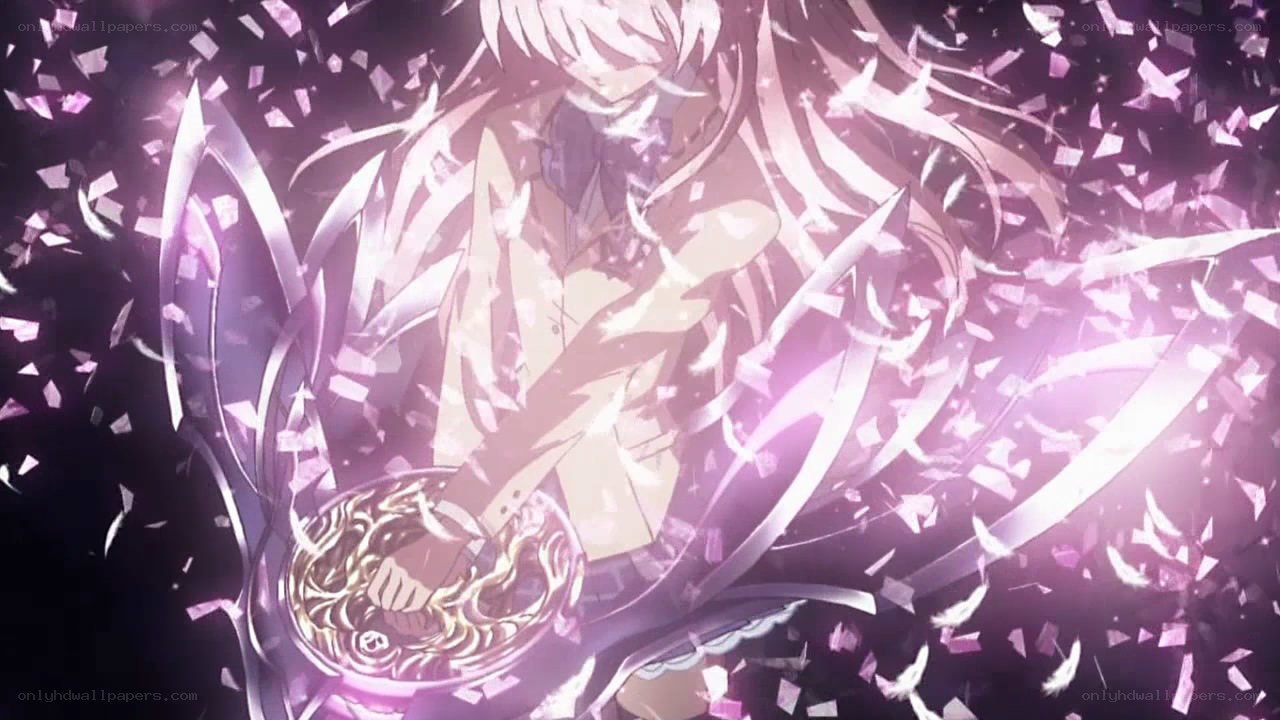 anime character with glowing sword
