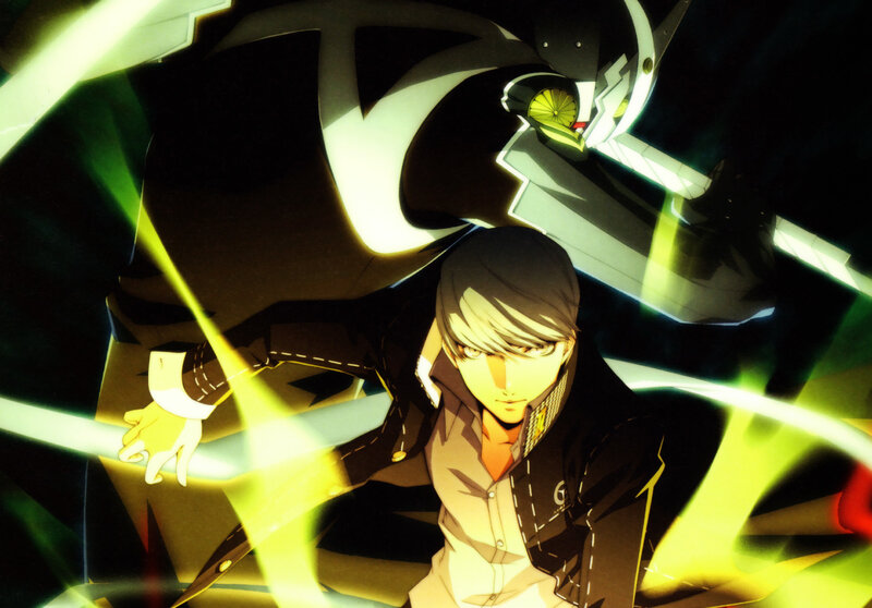 Anime Character with Glowing Sword — Black, Dramatic, Night, Glowing Lines