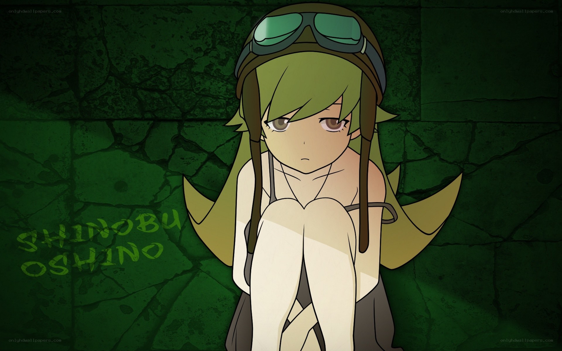 anime character with goggles