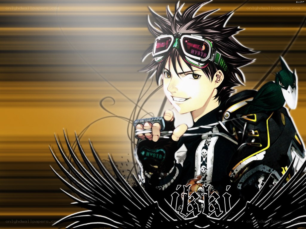 anime character with goggles