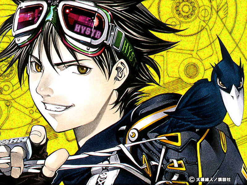 anime character with goggles