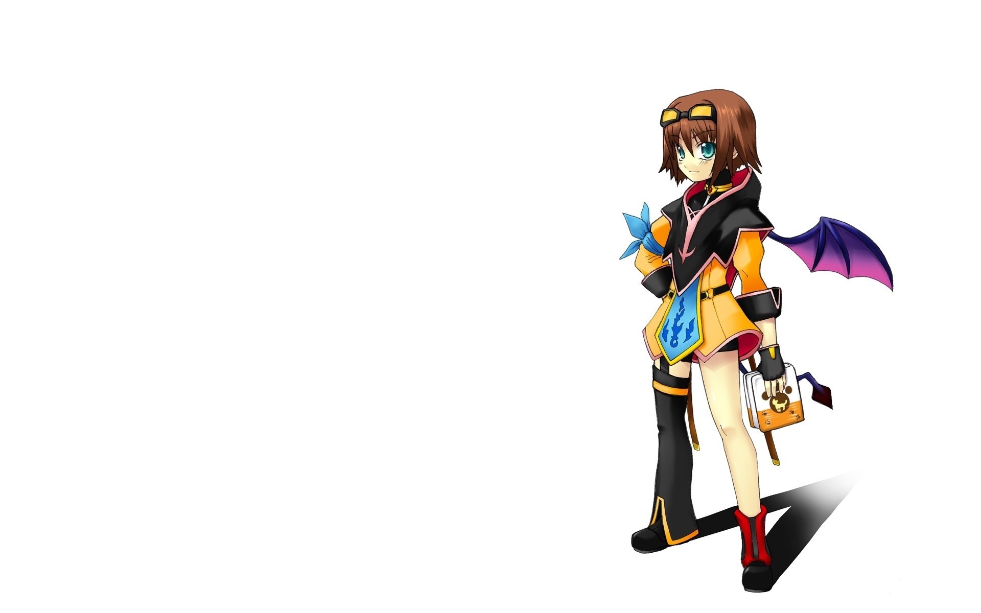 anime character with goggles