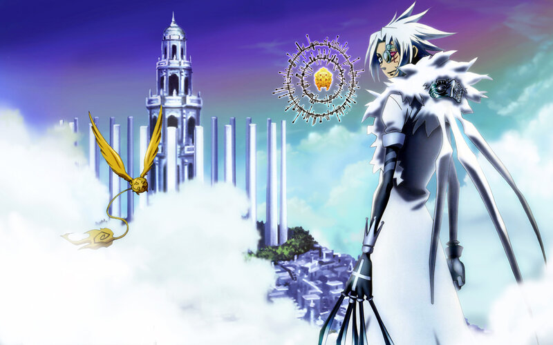Anime character with golden bird