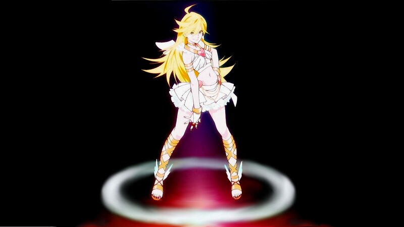 anime character with golden hair