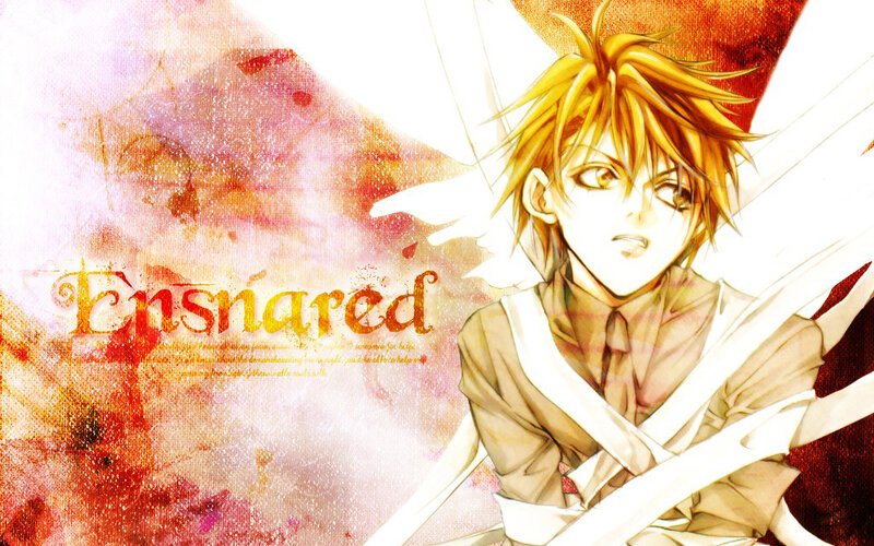 Anime character with golden hair