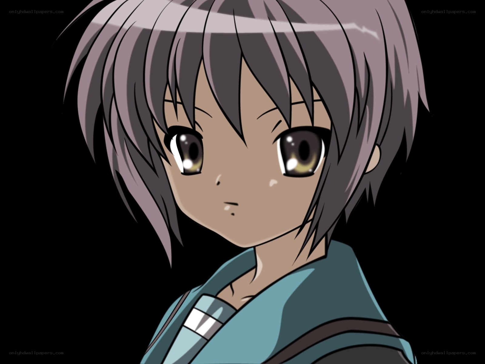 anime character with gray hair