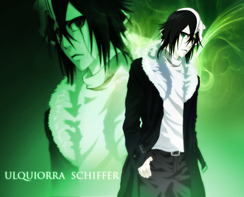 Anime Character with Green Aura — Dramatic