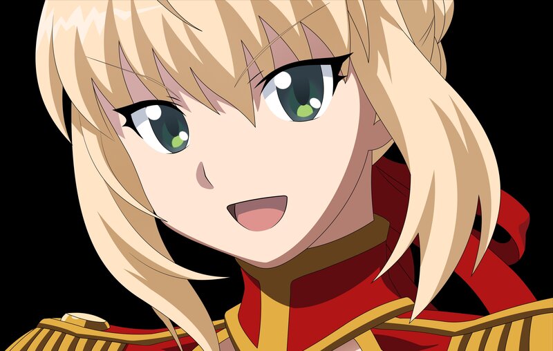 anime character with green eyes