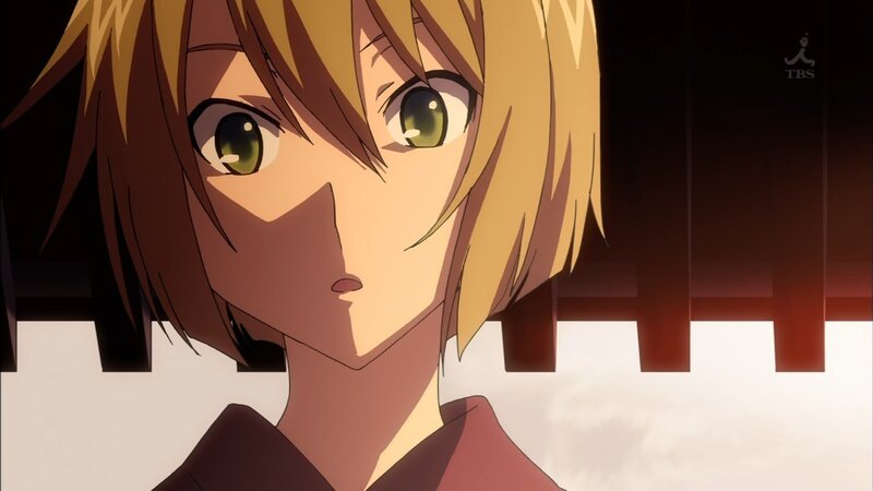 anime character with green eyes
