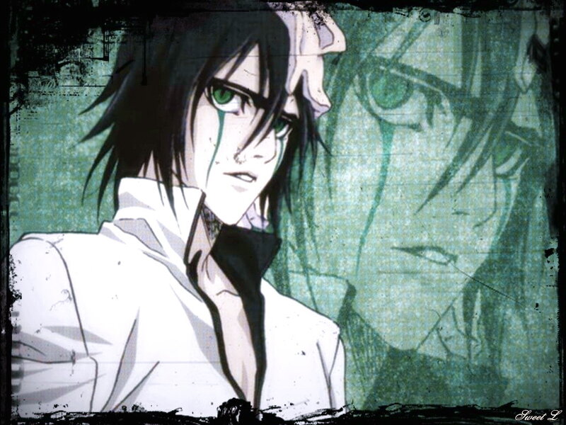 anime character with green eyes