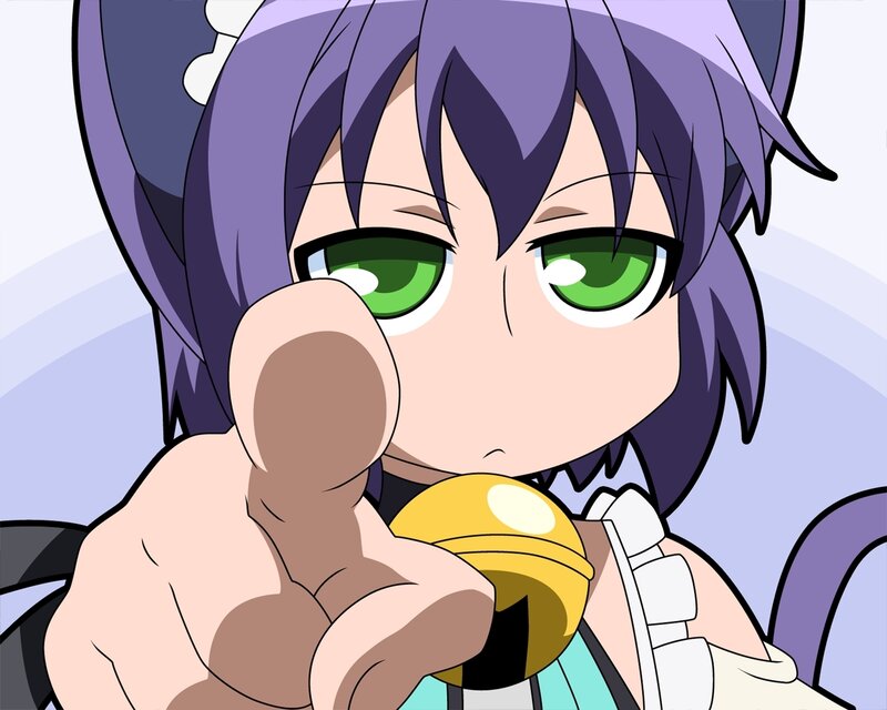anime character with green eyes