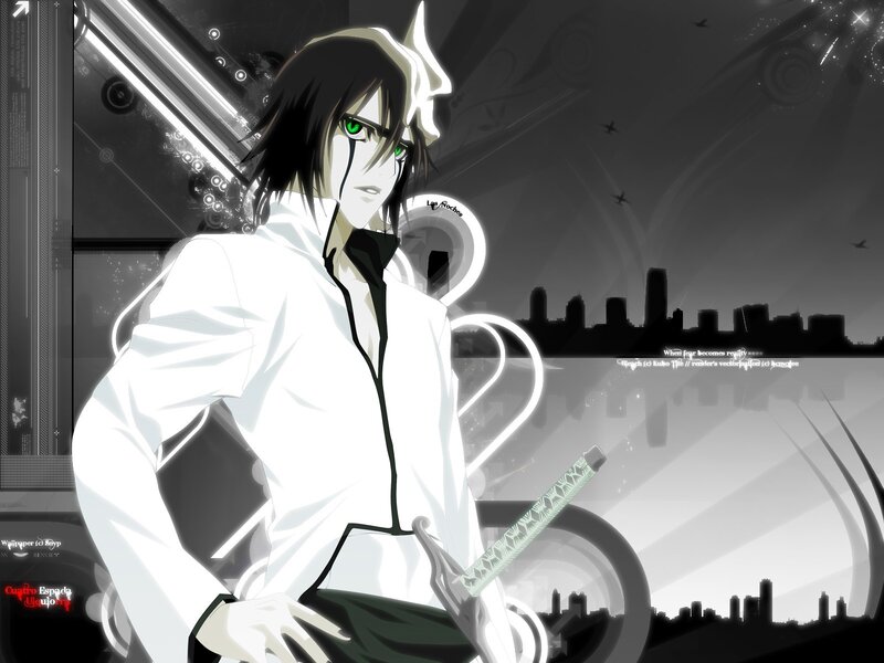 anime character with green eyes