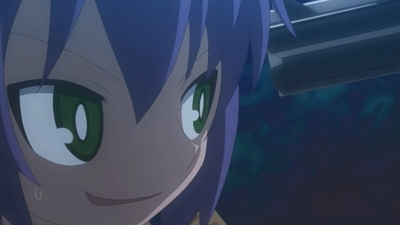 anime character with green eyes