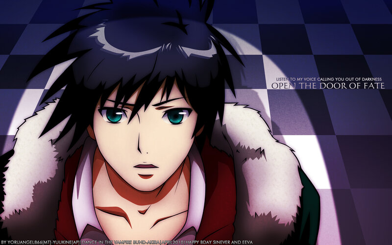 anime character with green eyes