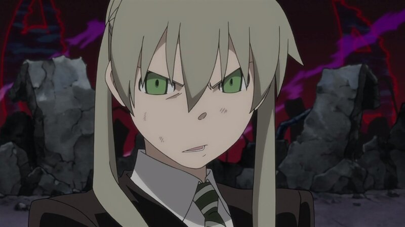 anime character with green eyes