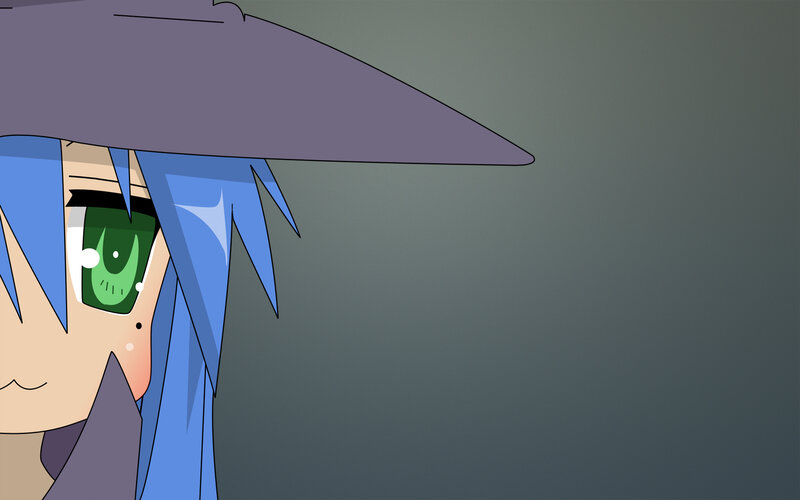 anime character with green eyes
