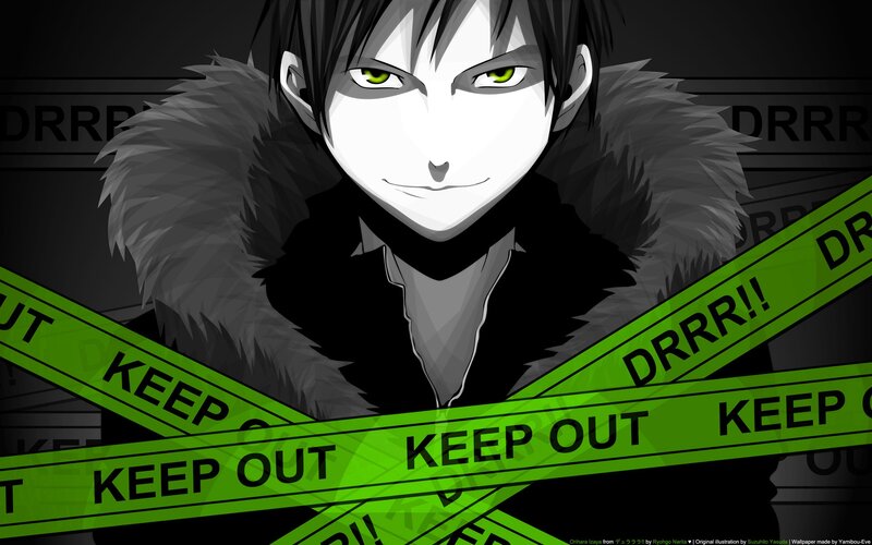 Anime Character with Green Eyes — Dramatic, Manga