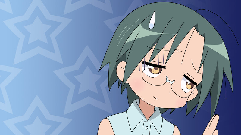 anime character with green hair