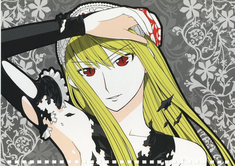 anime character with green hair