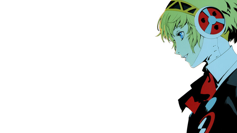 anime character with green hair