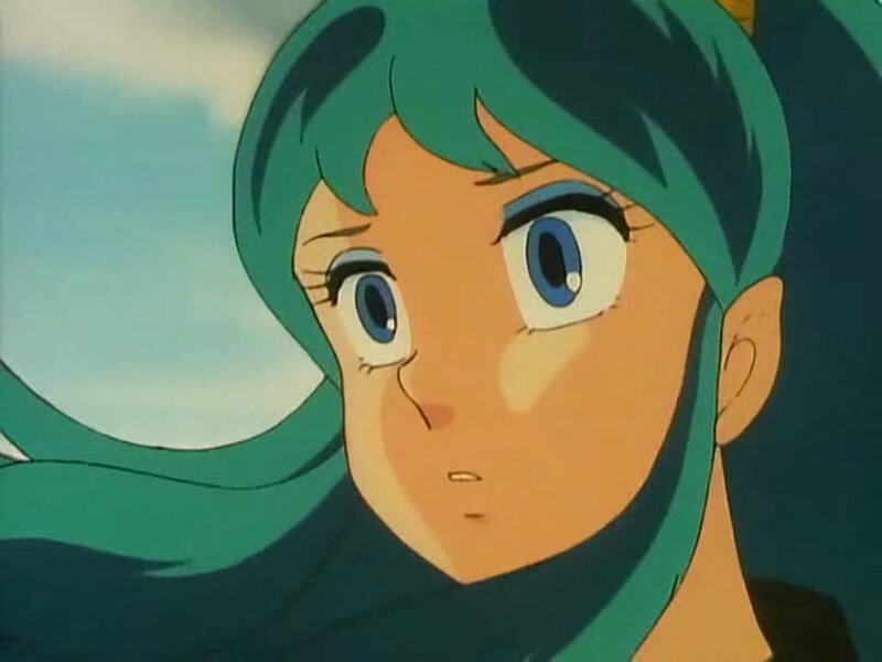 anime character with green hair