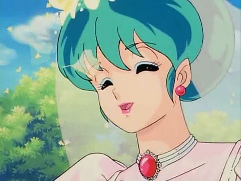 anime character with green hair