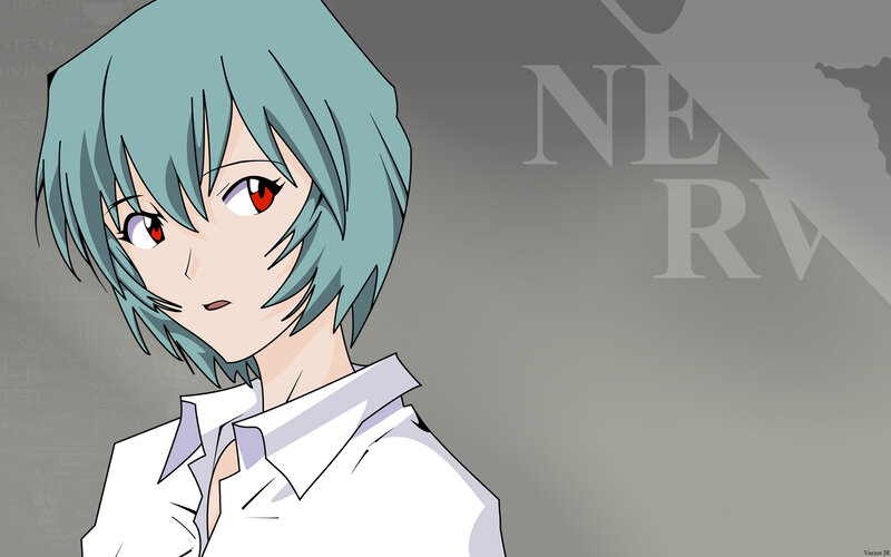 Anime character with green hair