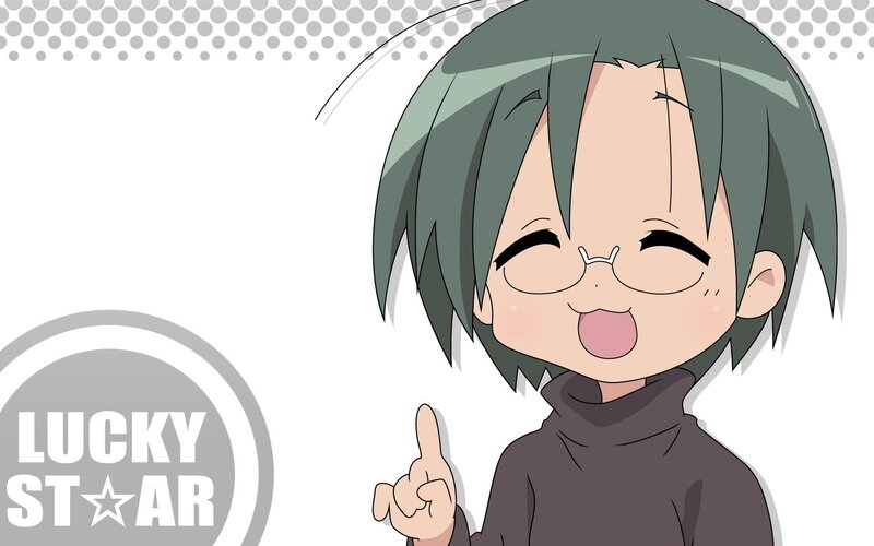 anime character with green hair