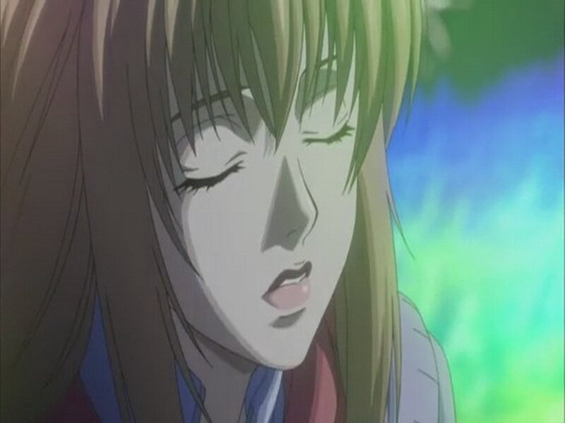 Anime Character with Green Hair — Calm