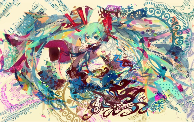 Anime Character with Green Hair — Chaotic