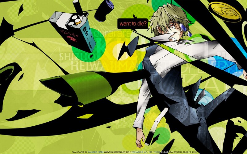 Anime Character with Green Hair — Dramatic, Manga, Cigarette Pack