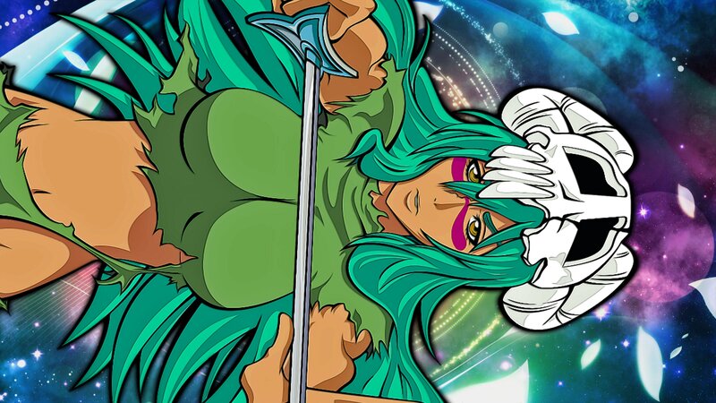 Anime Character with Green Hair — Dramatic, Night, Manga