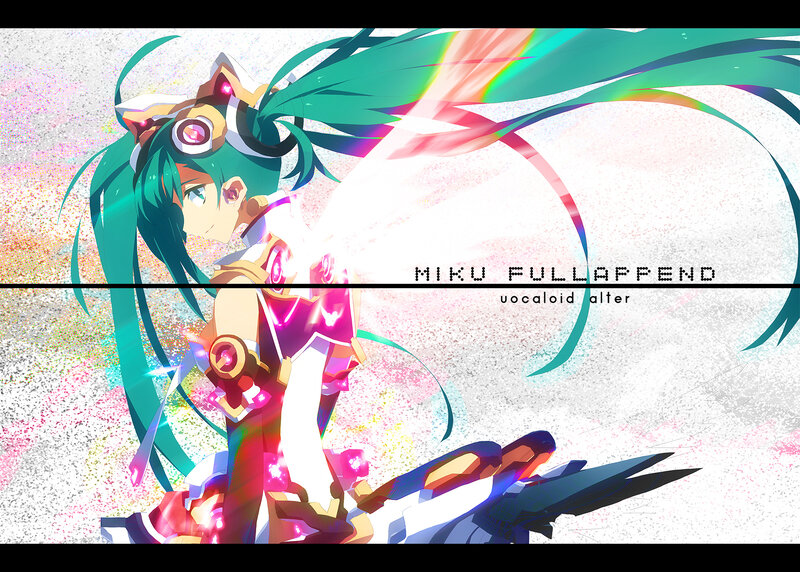 Anime Character with Green Hair — Dynamic, Digital Art