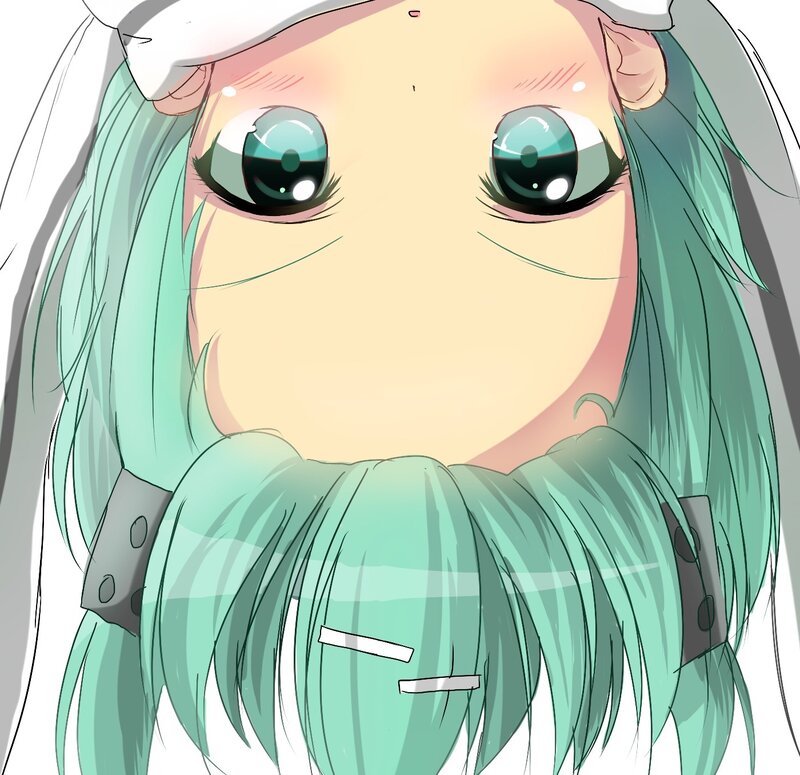 Anime Character with Green Hair — Innocent