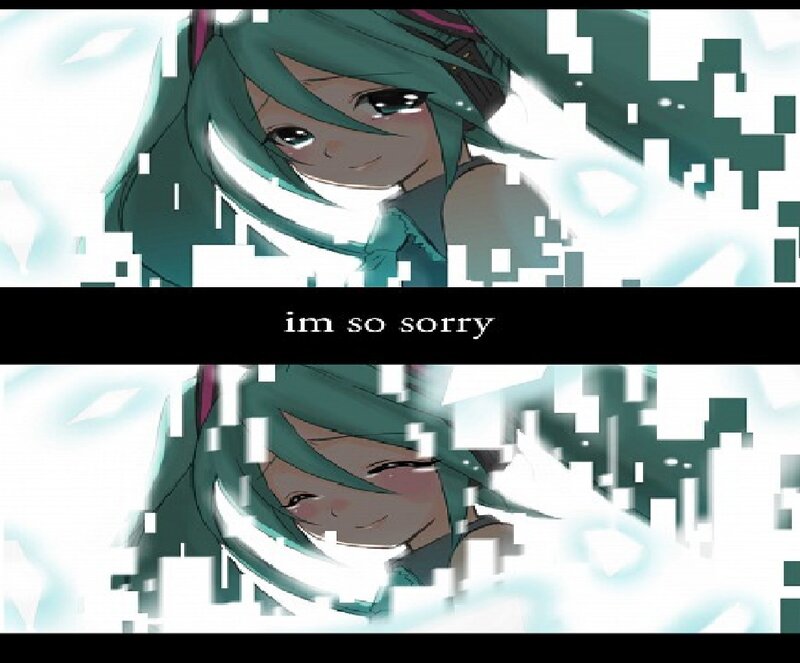 Anime Character with Green Hair — Melancholic