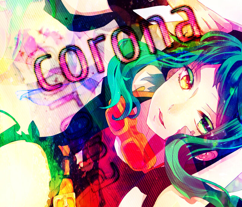 Anime Character with Green Hair — Vibrant, Energetic