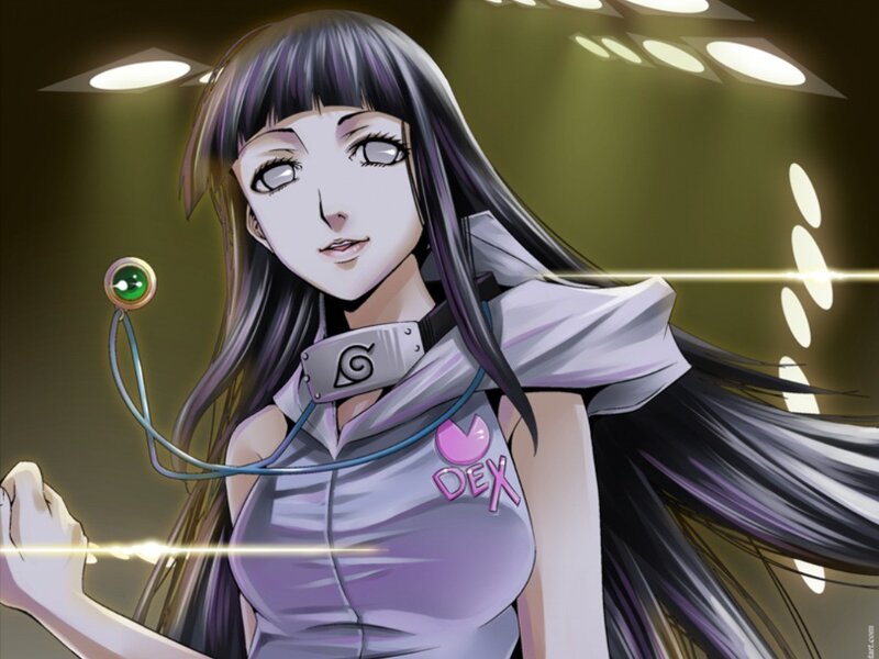 anime character with green orb