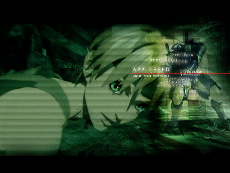 anime character with green overlay
