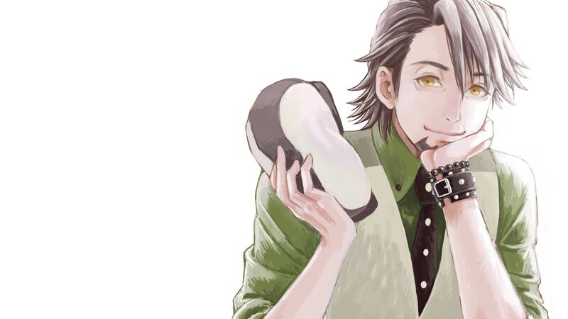 anime character with green shirt